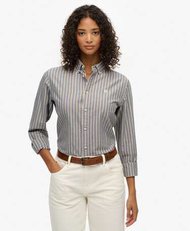 Slim Oxford Button Down Long Sleeve Shirt