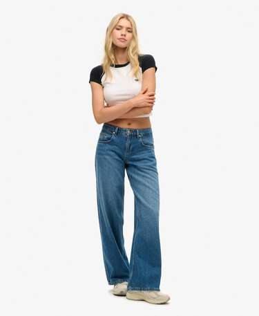 Cult Mid Rise Baggy Jeans