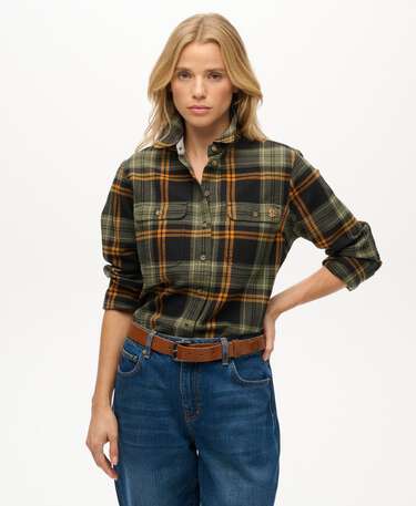 Lumberjack Check Flannel Shirt