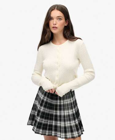 Micro Cable Cardigan