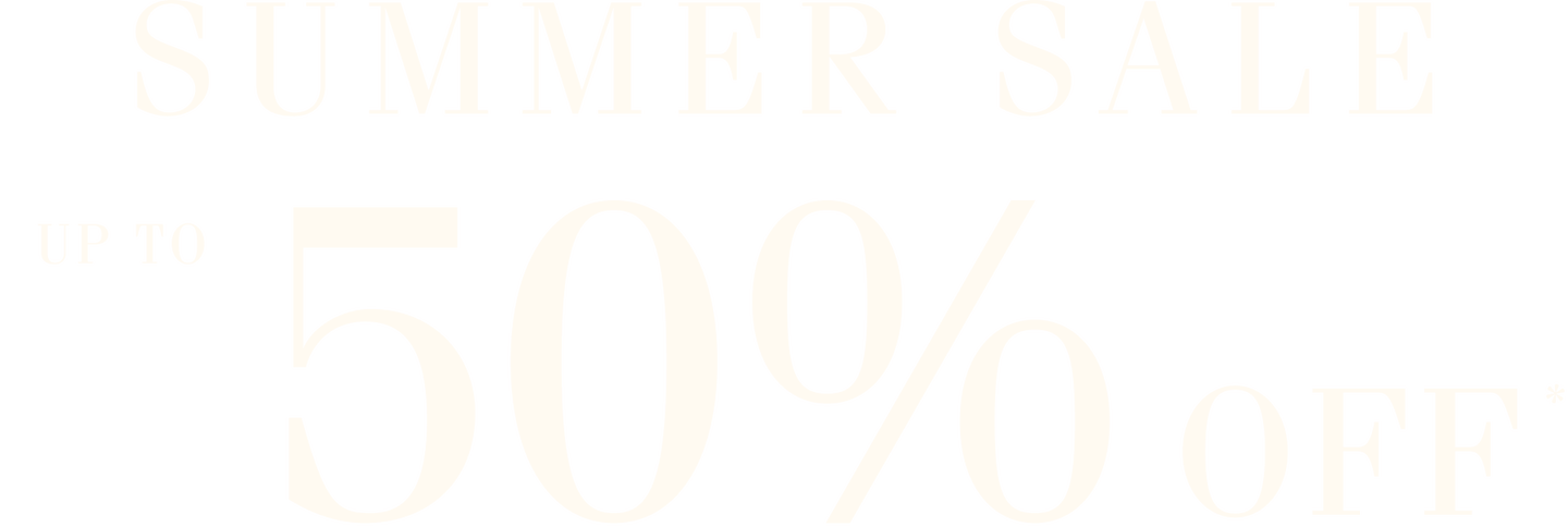 Summer Sale