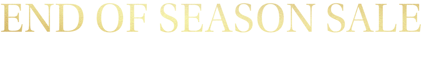End Of Season Sale