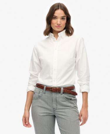 Slim Oxford Button Down Long Sleeve Shirt